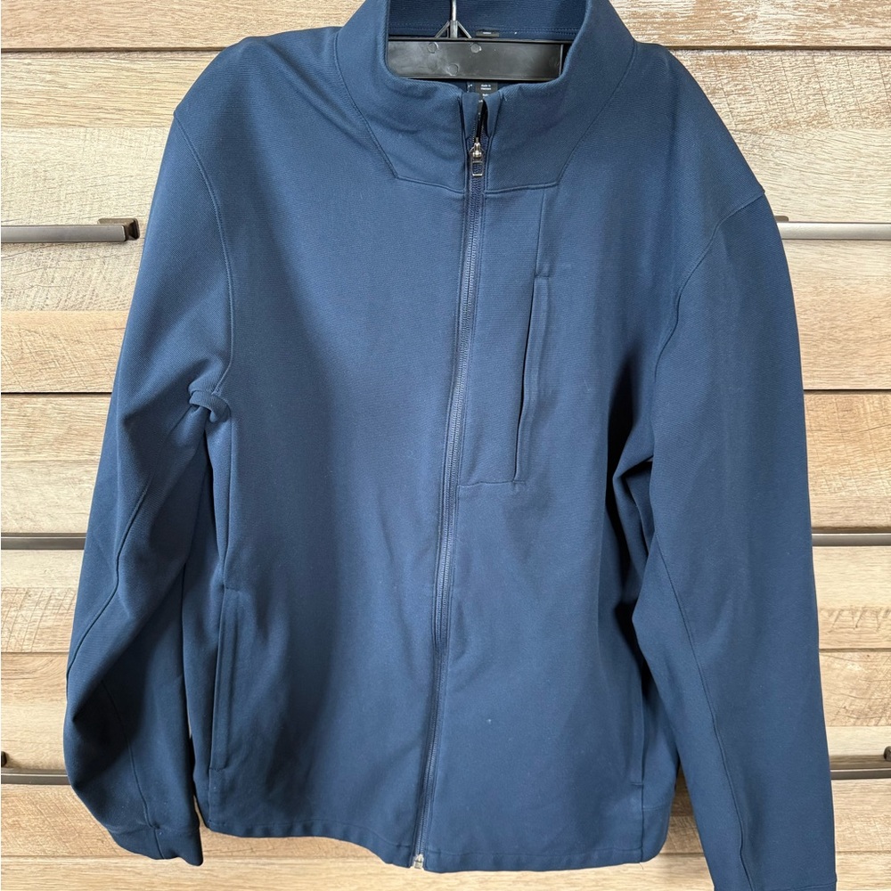 Lululemon Men's Navy Zip-up Jacket